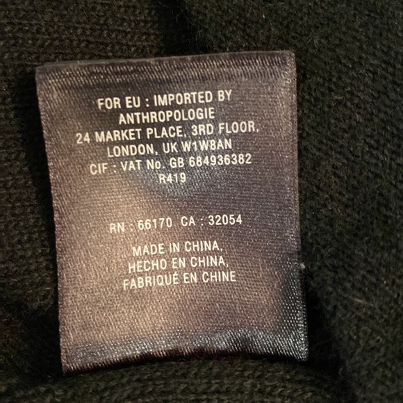 Anthropologie Sparrow Serena Peplum Knit Sweater Sheath Slip Mini Dress - S P - Picture 12 of 13